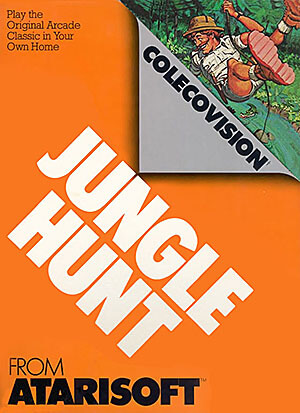 Jungle Hunt for Colecovision Box Art