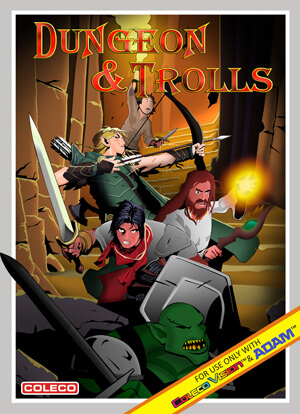 Dungeon & Trolls for Colecovision Box Art