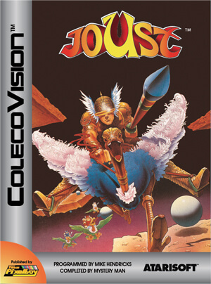 Joust for Colecovision Box Art
