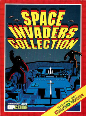 Space Invaders Collection for Colecovision Box Art
