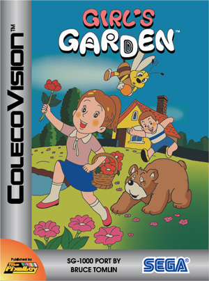 Girl's Garden  for Colecovision Box Art