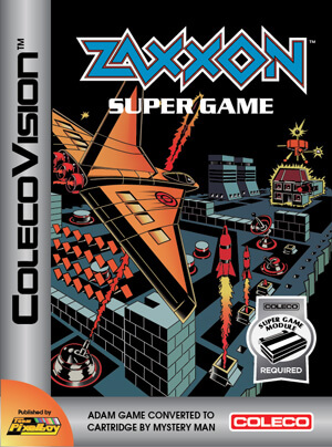Zaxxon Super Game for Colecovision Box Art
