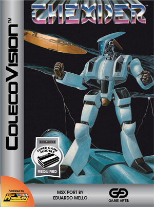 Thexder for Colecovision Box Art