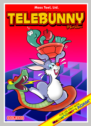 Telebunny for Colecovision Box Art