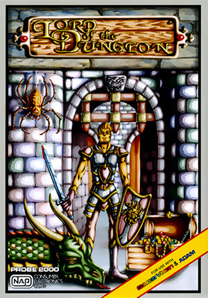 Lord of the Dungeon for Colecovision Box Art