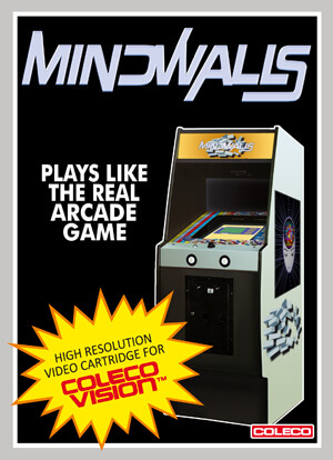Mindwalls for Colecovision Box Art