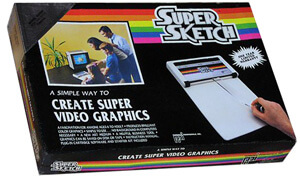 Super Sketch - Sketch Master for Colecovision Box Art