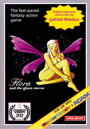Flora and the Ghost Mirror for Colecovision Box Art