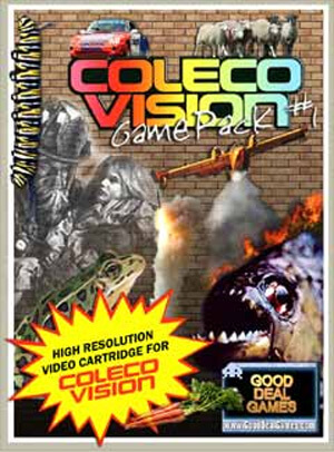 Game Pack #1 for Colecovision Box Art