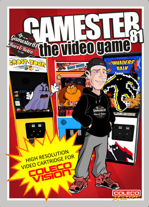 Gamester 81: The Video Game for Colecovision Box Art