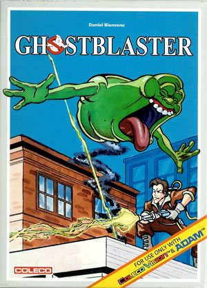 Ghostblaster for Colecovision Box Art