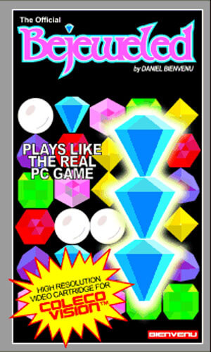 Bejeweled for Colecovision Box Art