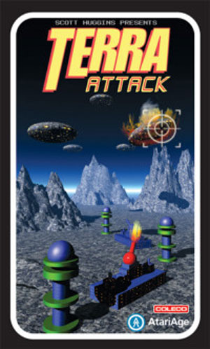 Terra Attack for Colecovision Box Art