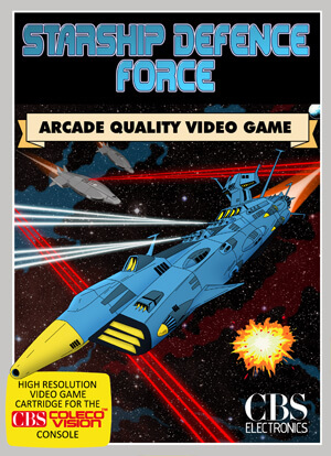 StarShip Defence Force for Colecovision Box Art