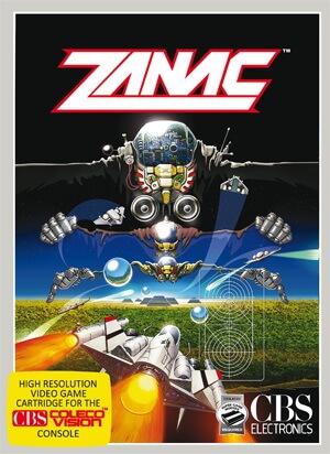 Zanac for Colecovision Box Art