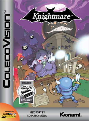 Knightmare for Colecovision Box Art