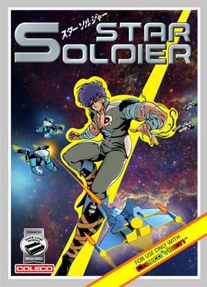 Star Soldier for Colecovision Box Art