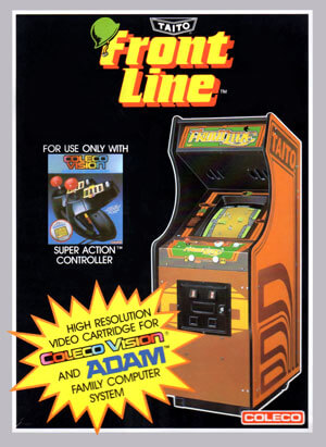 Front Line for Colecovision Box Art