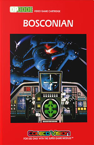 Bosconian for Colecovision Box Art