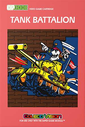 Tank Battalion for Colecovision Box Art