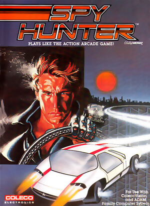 Spy Hunter for Colecovision Box Art