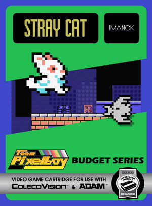 Stray Cat for Colecovision Box Art