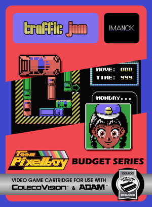 Traffic Jam for Colecovision Box Art