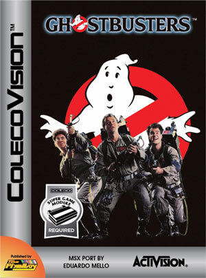 Ghostbusters for Colecovision Box Art