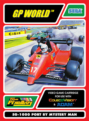 GP World for Colecovision Box Art