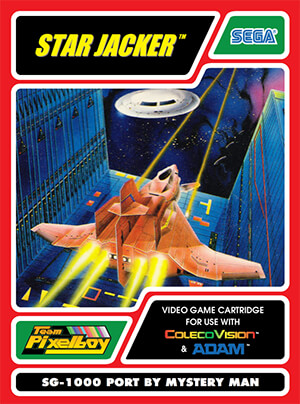 Star Jacker for Colecovision Box Art