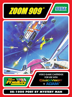 Zoom 909 for Colecovision Box Art