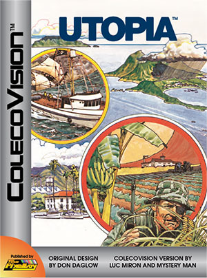 Utopia for Colecovision Box Art