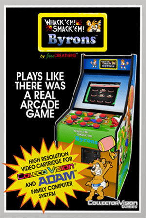 Whack'em Smack'em Byrons for Colecovision Box Art