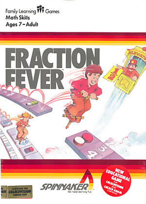Fraction Fever for Colecovision Box Art