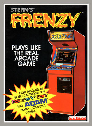 Frenzy for Colecovision Box Art