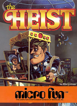 Heist, The for Colecovision Box Art
