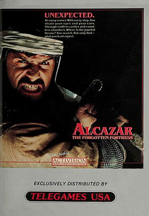 Alcazar: The Forgotten Fortress for Colecovision Box Art