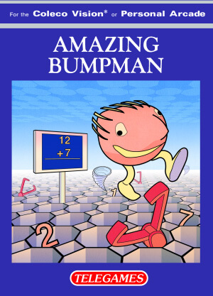 Amazing Bumpman for Colecovision Box Art