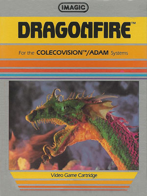 Dragonfire for Colecovision Box Art