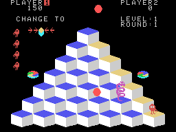 Q*bert Screenshot