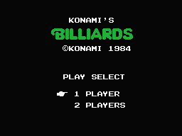 Konami's Ping-Pong Screenshot